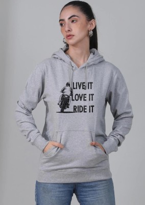 ON D WAY Full Sleeve Printed Women Sweatshirt