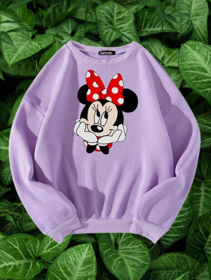 Zalorawear Full Sleeve Printed Women Sweatshirt