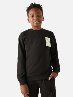 JUNIORS by Babyshop Full Sleeve Printed Boys Sweatshirt