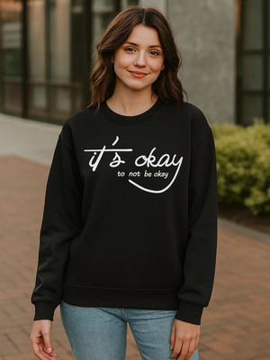 KOTTY Full Sleeve Printed Women Sweatshirt