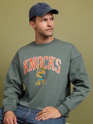 HIGHLANDER Full Sleeve Solid Men Sweatshirt