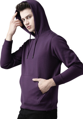 Datalact Full Sleeve Solid Men Sweatshirt