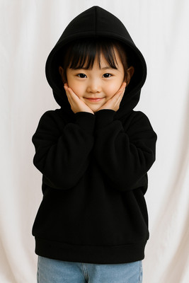 KiddieKisses Full Sleeve Solid Girls Sweatshirt