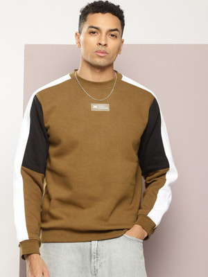Kook N Keech Full Sleeve Color Block Men Sweatshirt