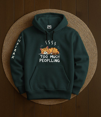 INFIRAX Full Sleeve Printed Men Sweatshirt