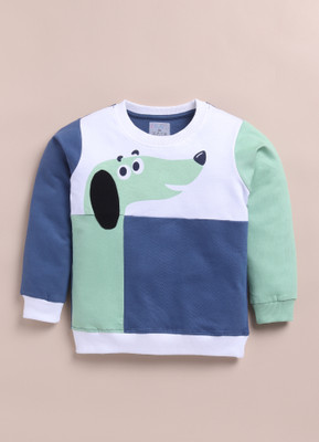 LIL KNOTS Full Sleeve Printed Boys & Girls Sweatshirt