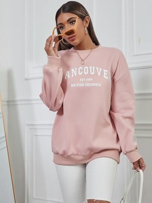 NATRIS Full Sleeve Printed Women Sweatshirt