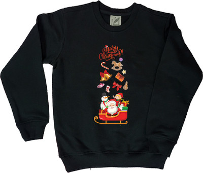 CHOMBOOKA Full Sleeve Graphic Print Boys & Girls Sweatshirt