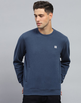 Rock.it Full Sleeve Solid Men Sweatshirt