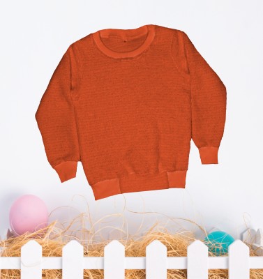 ICABLE Full Sleeve Solid Boys Sweatshirt