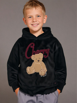 Cherry Crumble Full Sleeve Solid Baby Boys & Baby Girls Sweatshirt