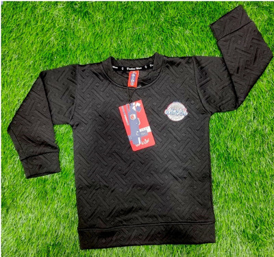 Ruyam Full Sleeve Solid Baby Boys Sweatshirt