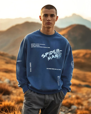 BEWAKOOF Full Sleeve Graphic Print Men Sweatshirt