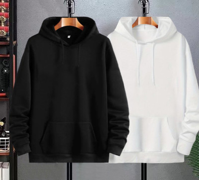 Try This Full Sleeve Solid Men Sweatshirt