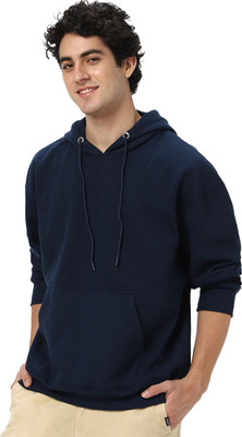 wildborn Full Sleeve Solid Men Sweatshirt