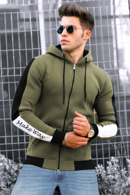 JUGULAR Full Sleeve Color Block Men Sweatshirt