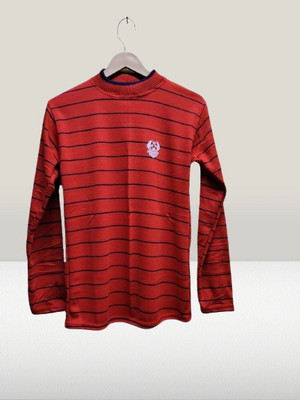 TIKI TEES HUB Full Sleeve Striped Men Sweatshirt