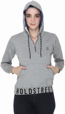 HOLD Full Sleeve Printed Women Sweatshirt