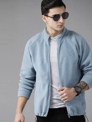 Roadster Full Sleeve Solid Men Sweatshirt