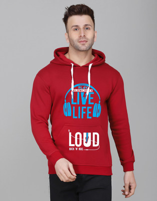 TEEFOX Full Sleeve Printed Men Sweatshirt