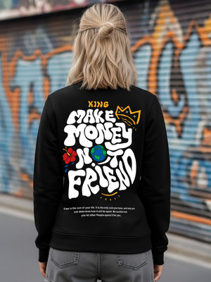 Manlino Full Sleeve Graphic Print Women Sweatshirt