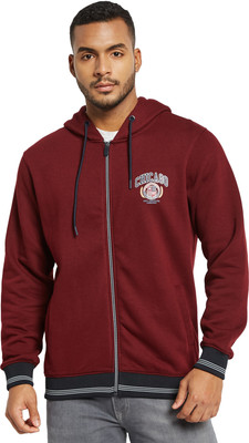 Octave Full Sleeve Solid Men Sweatshirt