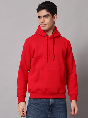 OBAAN Full Sleeve Solid Men Sweatshirt