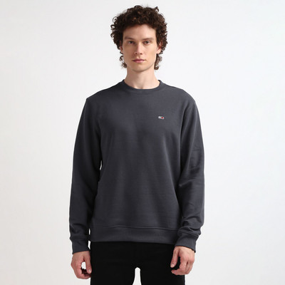 TOMMY HILFIGER Full Sleeve Solid Men Sweatshirt