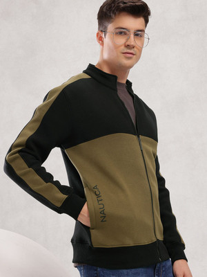 NAUTICA Full Sleeve Color Block Men Sweatshirt