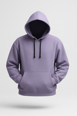 Wellvery Full Sleeve Solid Men Sweatshirt