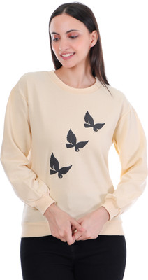 Fiza Full Sleeve Printed Women Sweatshirt