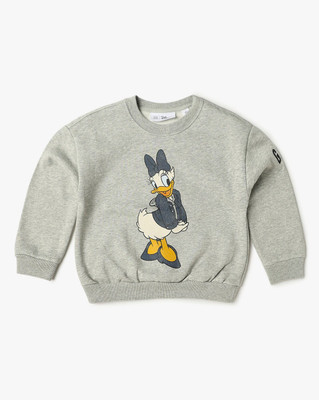 GAP Full Sleeve Graphic Print Girls Sweatshirt