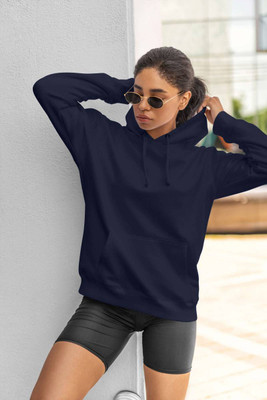 Timyka Full Sleeve Solid Women Sweatshirt