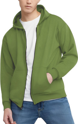 Lecowar Full Sleeve Solid Men Sweatshirt
