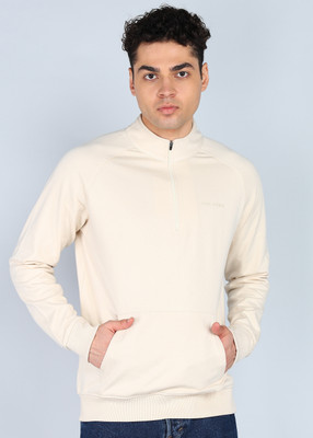 PARK AVENUE Full Sleeve Solid Men Sweatshirt