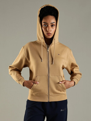 TOMMY HILFIGER Full Sleeve Solid Women Sweatshirt