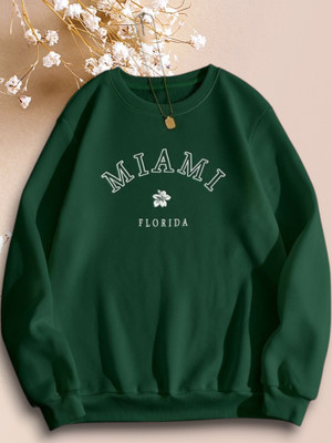 DRAXSTAR Full Sleeve Printed Women Sweatshirt