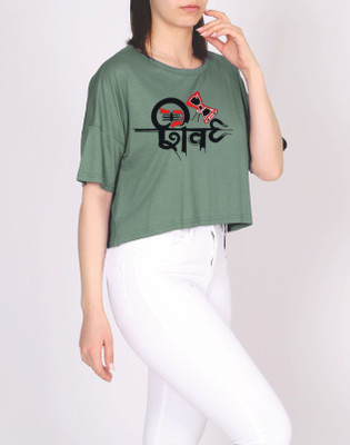 Avsenterprisess Short Sleeve Printed Women Sweatshirt