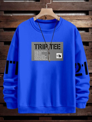 Triptee Full Sleeve Printed Men Sweatshirt