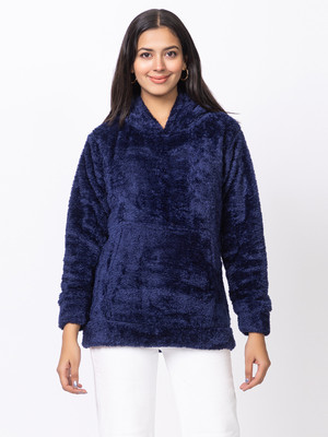 RG BY SS CLOTING Full Sleeve Self Design Women Sweatshirt