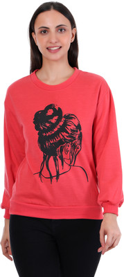 SubiStyle Full Sleeve Printed Women Sweatshirt