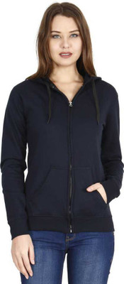 Prachikfashions Full Sleeve Solid Women Sweatshirt