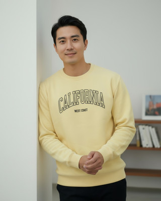 flyind Full Sleeve Printed Men Sweatshirt