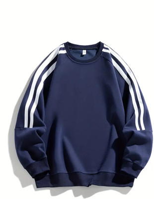 The Modern Soul Full Sleeve Striped Men Sweatshirt