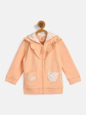 H By Hamleys Full Sleeve Embroidered Baby Girls Sweatshirt