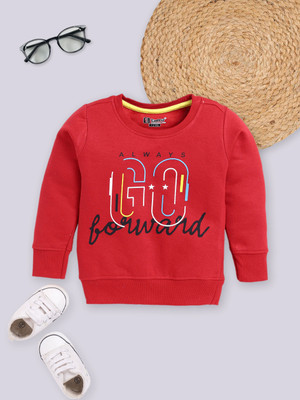 ETEENZ Full Sleeve Graphic Print Boys Sweatshirt