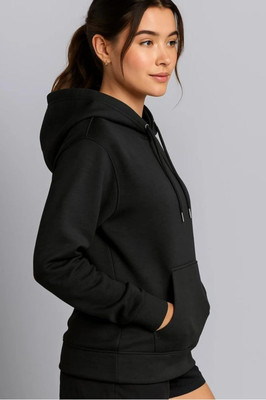 Pwexz Full Sleeve Solid Women Sweatshirt