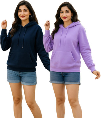 NRG Fashion Full Sleeve Solid Women Sweatshirt
