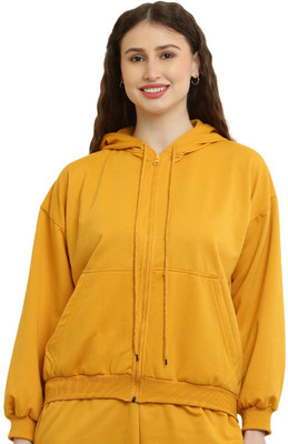 universal traderss Full Sleeve Solid Women Sweatshirt