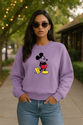 Mundali Full Sleeve Graphic Print Women Sweatshirt